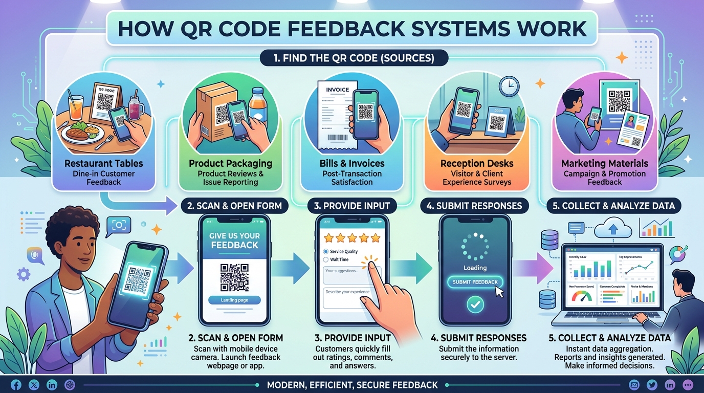 How QR Code Feedback Systems Work